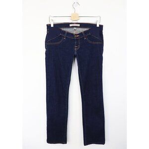 J Brand Mama J Boot Cut‎ Maternity Jeans Super Stretch Denim Indigo Dark Wash 26